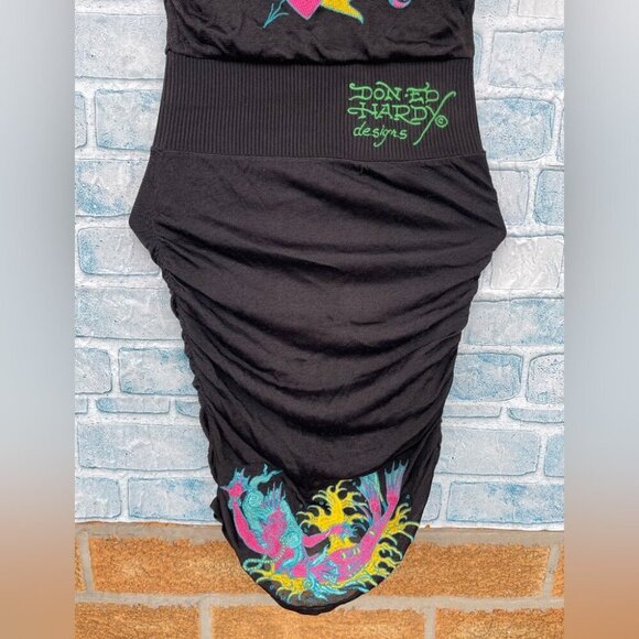 ED HARDY HOODIE DRESS SIZE SMALL - Picture 10 of 16